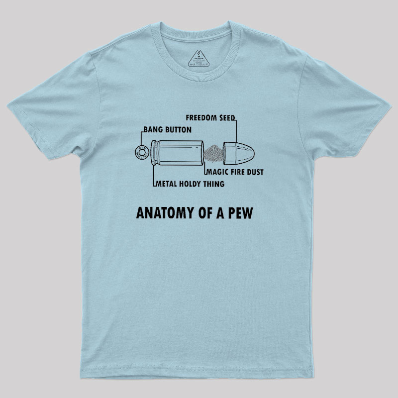 ANATOMY OF A PEW Geek T-Shirt