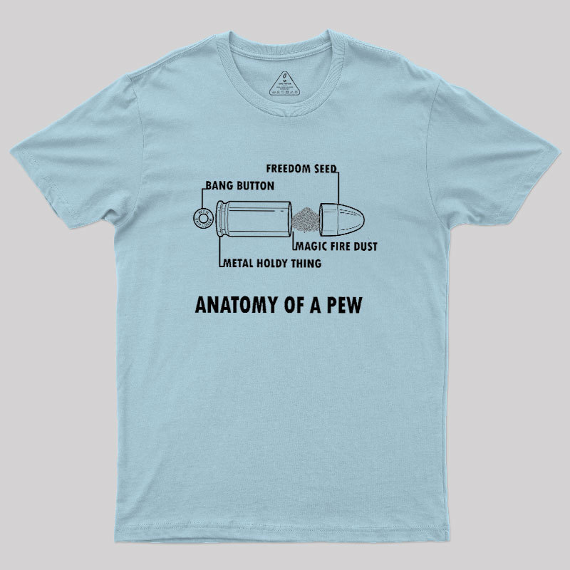 ANATOMY OF A PEW Geek T-Shirt