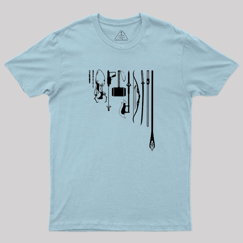 Iconic Weapons Geek T-Shirt