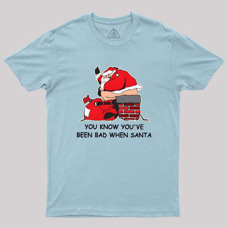 You Know You've Been Bad Geek T-Shirt