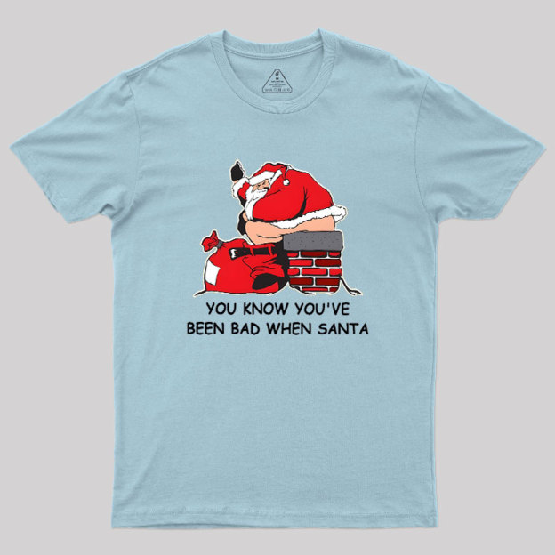 You Know You've Been Bad Geek T-Shirt