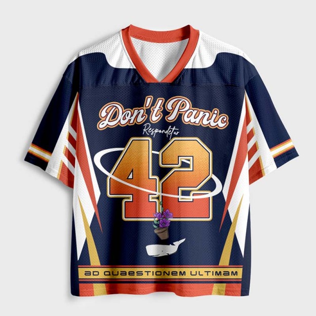 Life, the Universe & Everything Geek Mesh Jersey