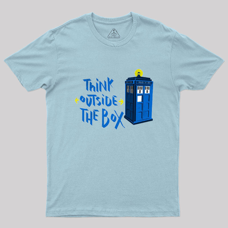 Think Outside The Box Geek T-Shirt