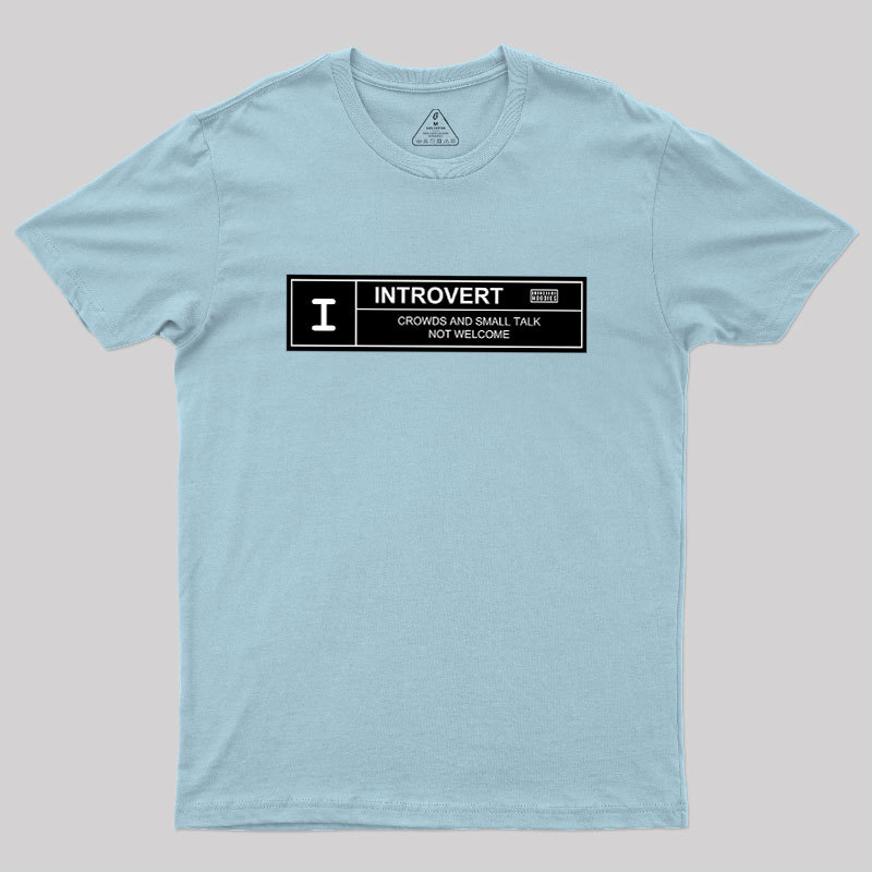 Introvert Movie Rating Geek T-Shirt