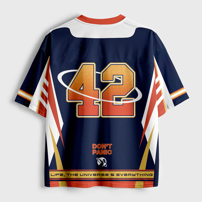 Life, the Universe & Everything Geek Mesh Jersey