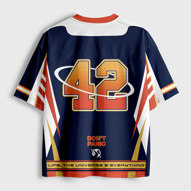 Life, the Universe & Everything Geek Mesh Jersey