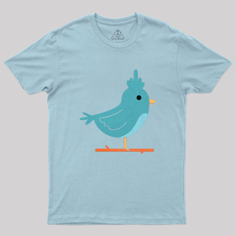 Flip The Bird Geek T-Shirt