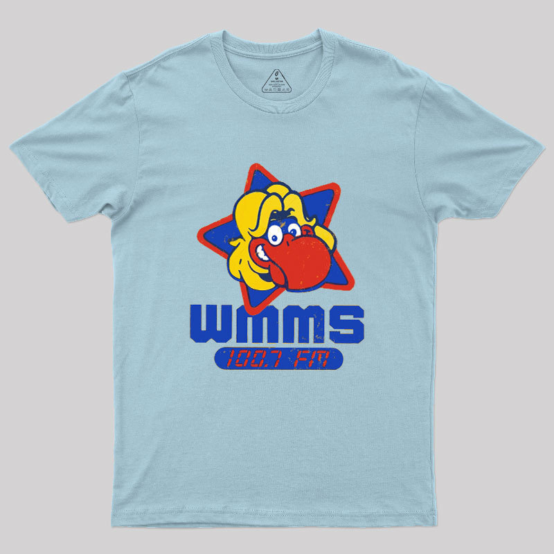 WMMS Cleveland 80s Rock Radio Station Geek T-Shirt