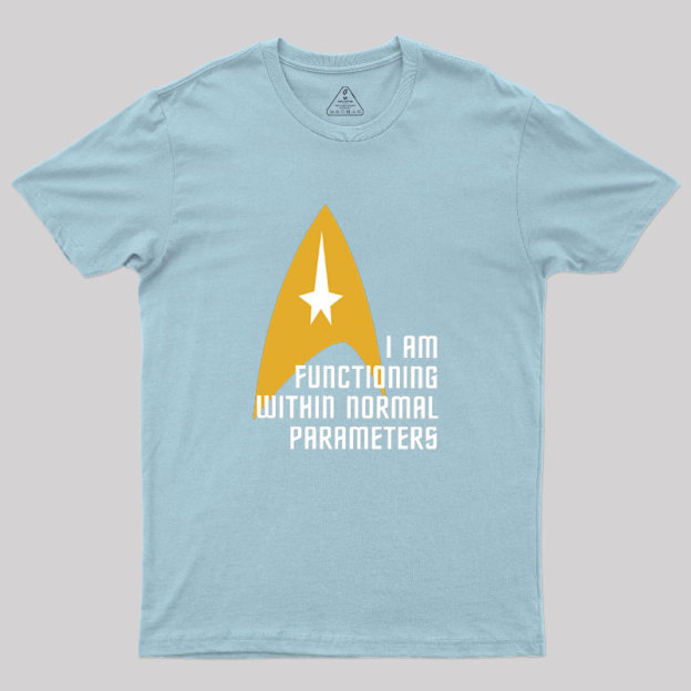 Star Trek Normal Parameters Geek T-Shirt