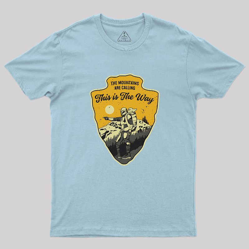 The Way To The Mountains Geek T-Shirt