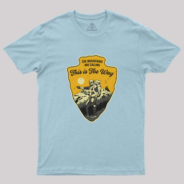 The Way To The Mountains Geek T-Shirt