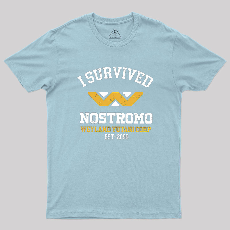 I Survived Nostromo Geek T-Shirt