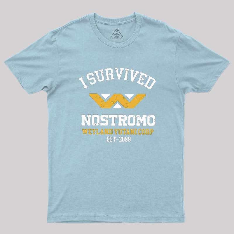 I Survived Nostromo Geek T-Shirt