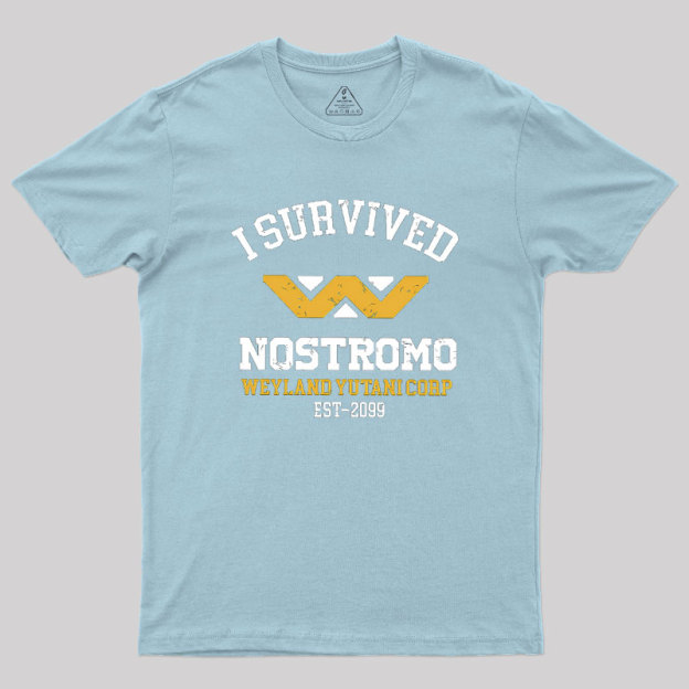 I Survived Nostromo Geek T-Shirt
