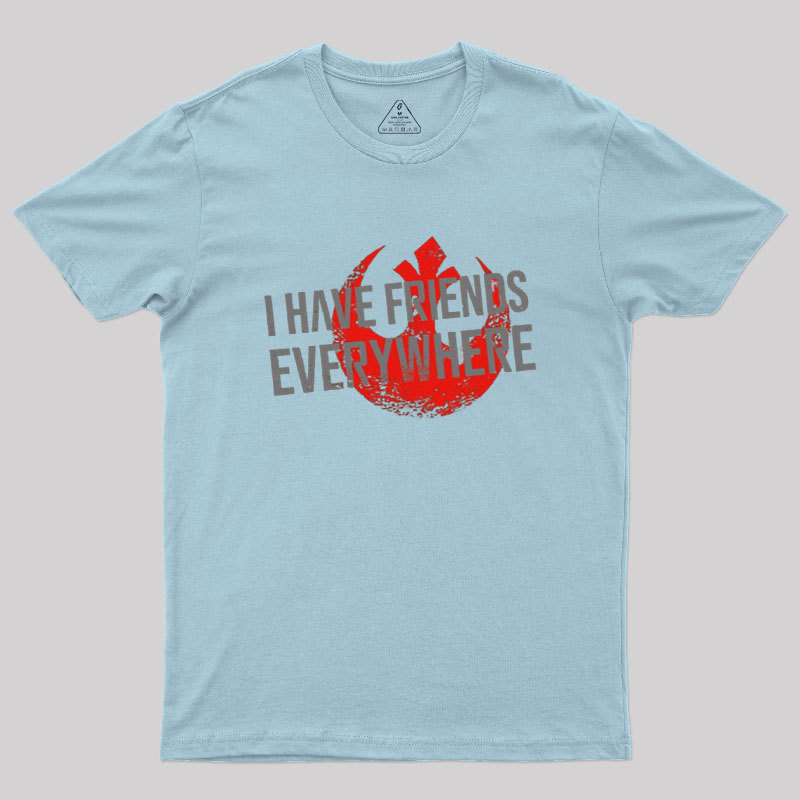 Friends Everywhere Geek T-Shirt