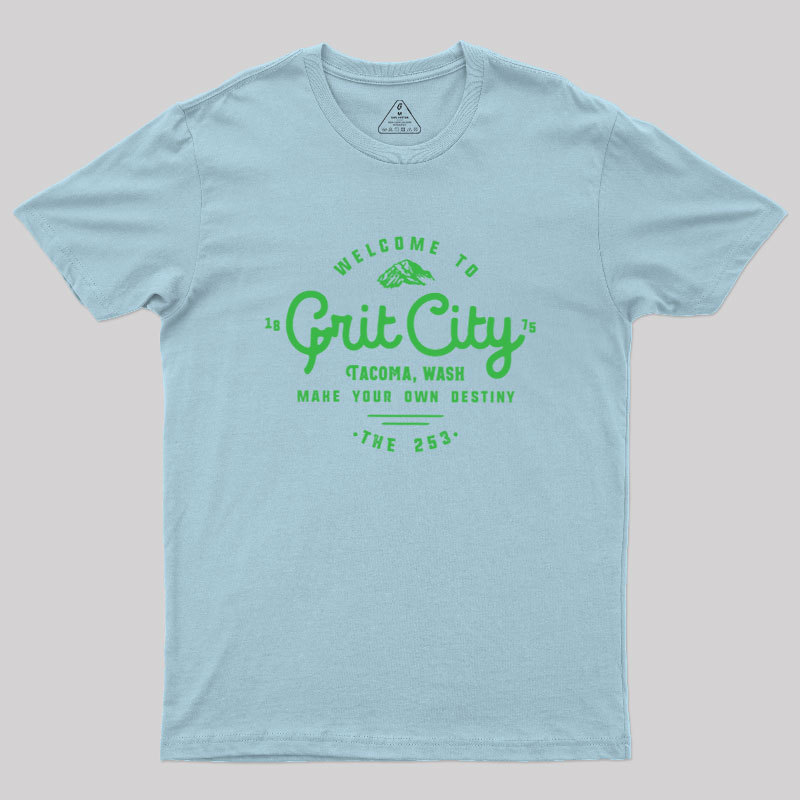 Grit City Tacoma Washington Geek T-Shirt