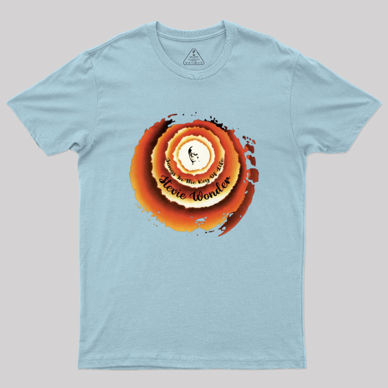 Stevie Wonder Songs In The Key Of Life Geek T-Shirt