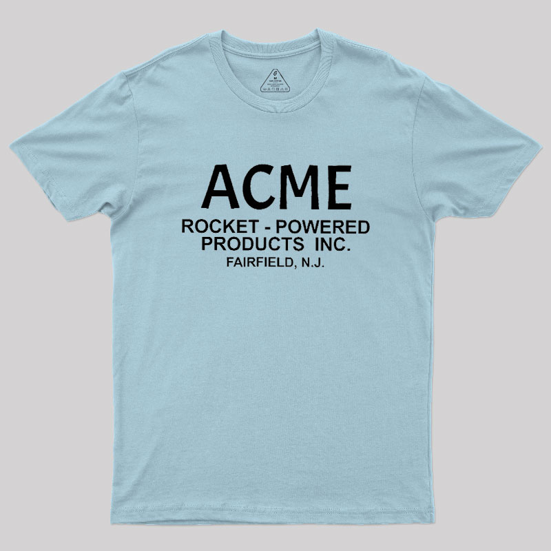Acme Rocket Powered Geek T-Shirt