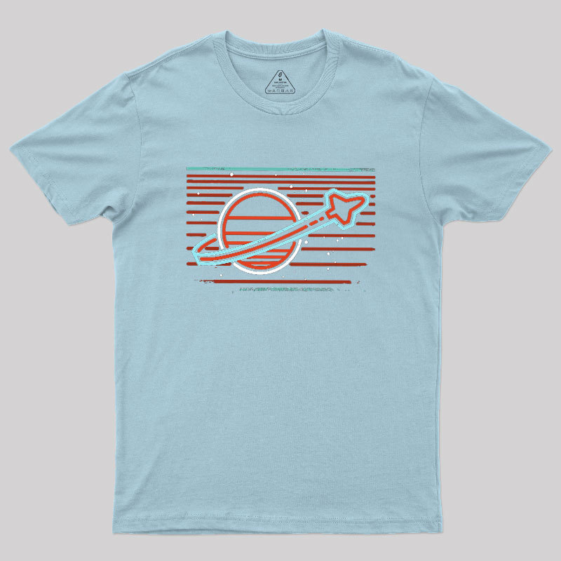 Retro Space Launch Geek T-Shirt