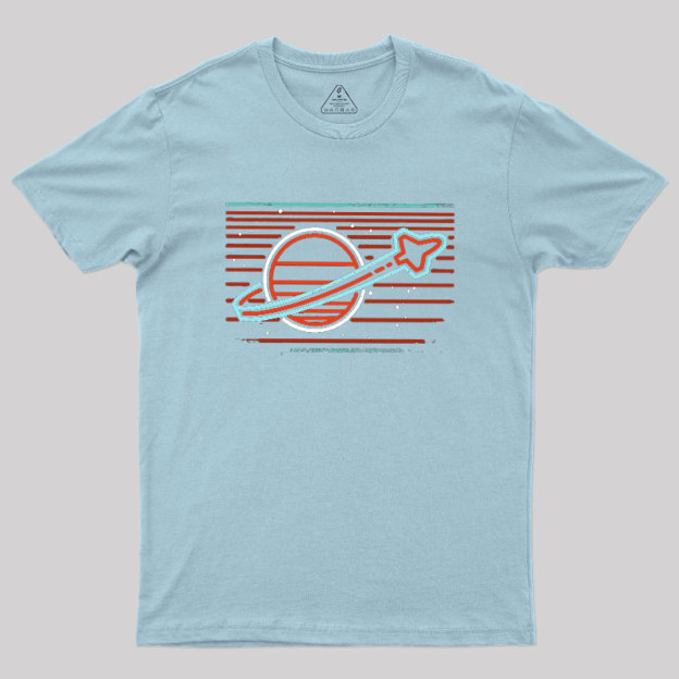 Retro Space Launch Geek T-Shirt