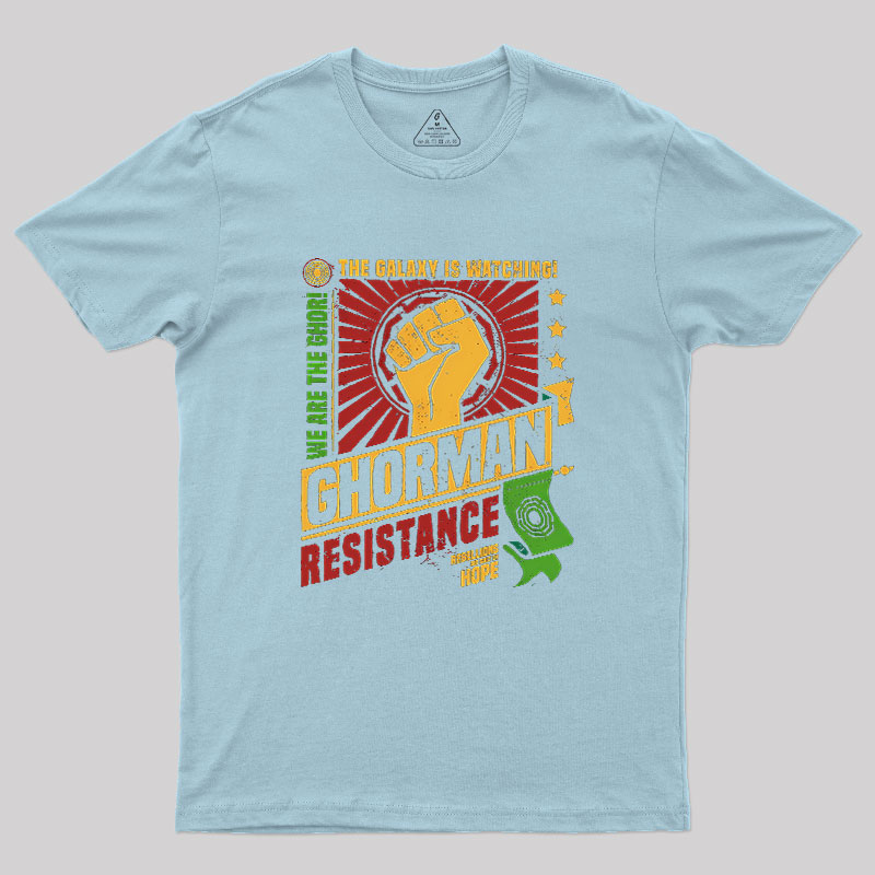 Ghorman Resistance Geek T-Shirt