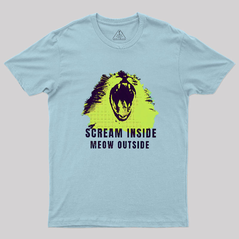 Scream Inside Geek T-Shirt