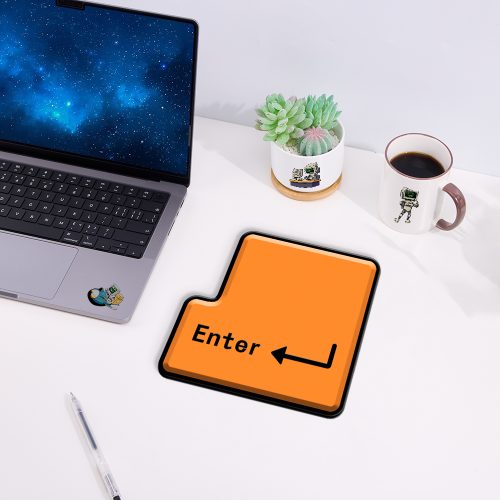 Enter Geek Novelty Mouse Pad