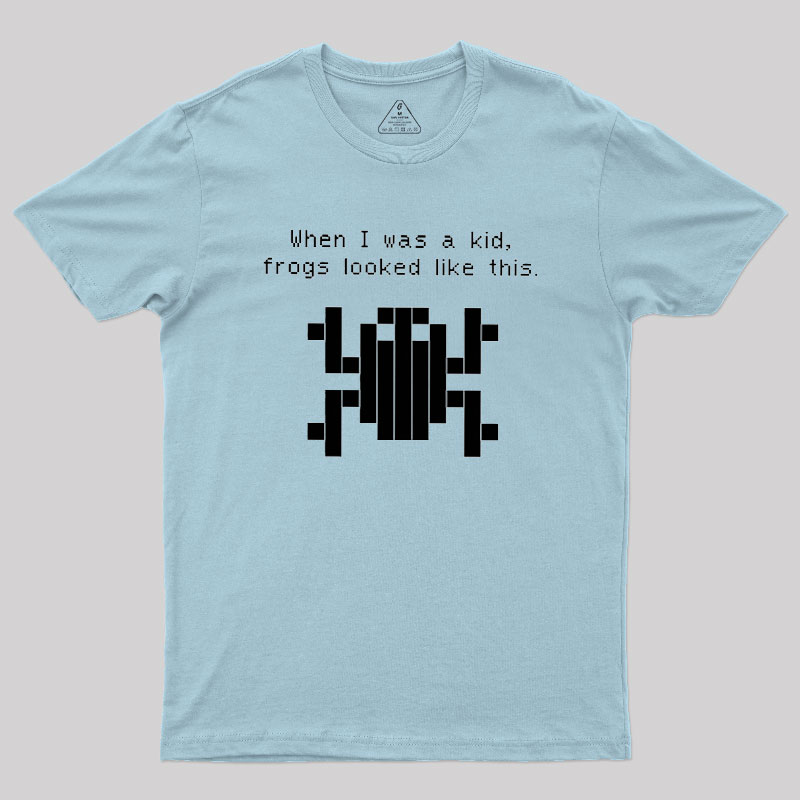 Funny 80s Arcade Game Design Geek T-Shirt