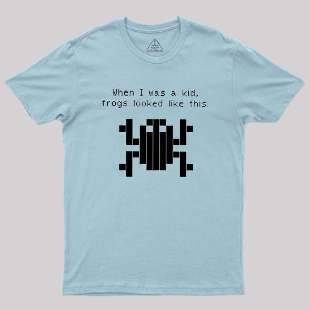 Funny 80s Arcade Game Design Geek T-Shirt