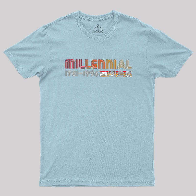 Milennial 1981-1996 Geek T-Shirt