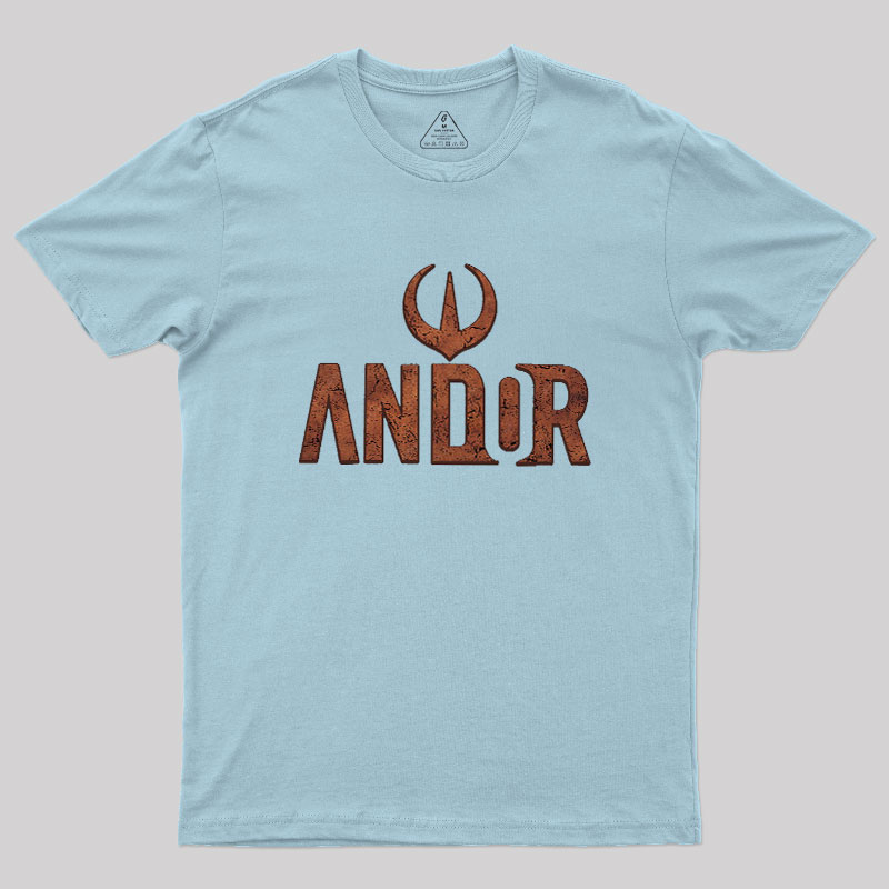Andor Raised Logo Geek T-Shirt