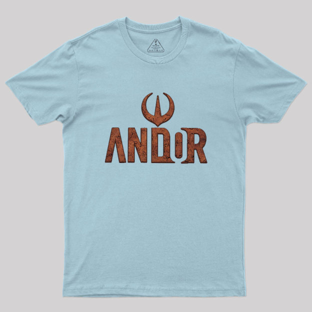 Andor Raised Logo Geek T-Shirt