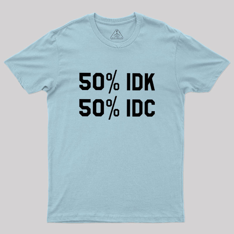 50%IDC Geek T-Shirt