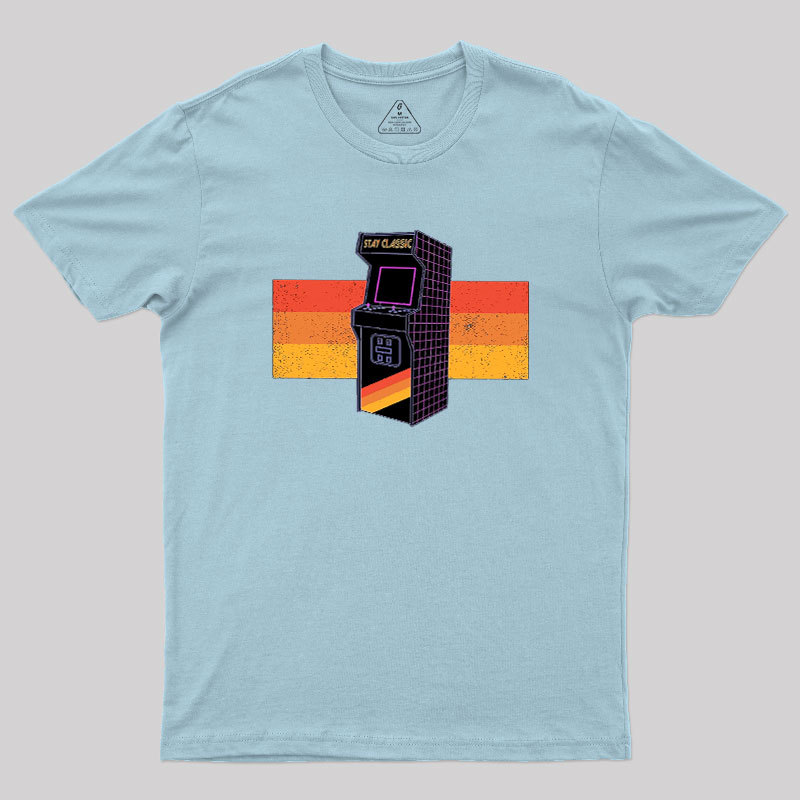 Stay Classic Arcade 80s Geek T-Shirt