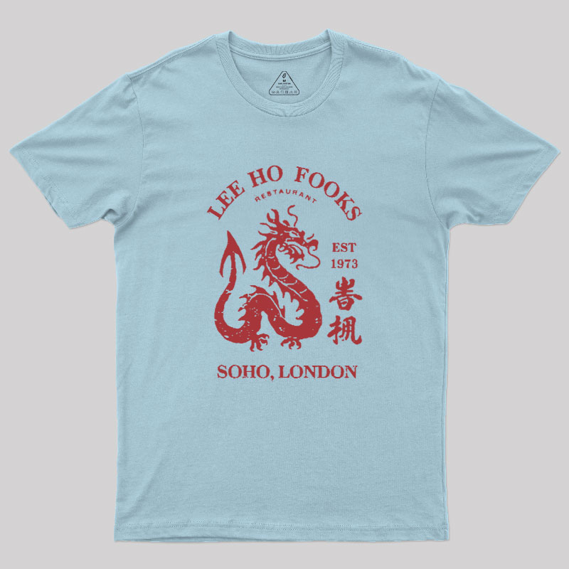 Lee Ho Fooks Red Print Geek T-Shirt