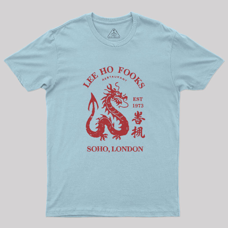 Lee Ho Fooks Red Print Geek T-Shirt