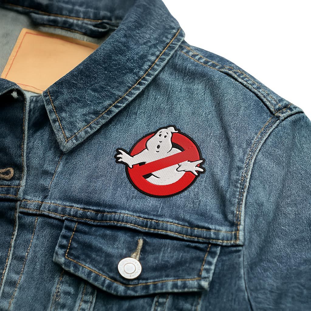 Ghost Geek Embroidered Patch