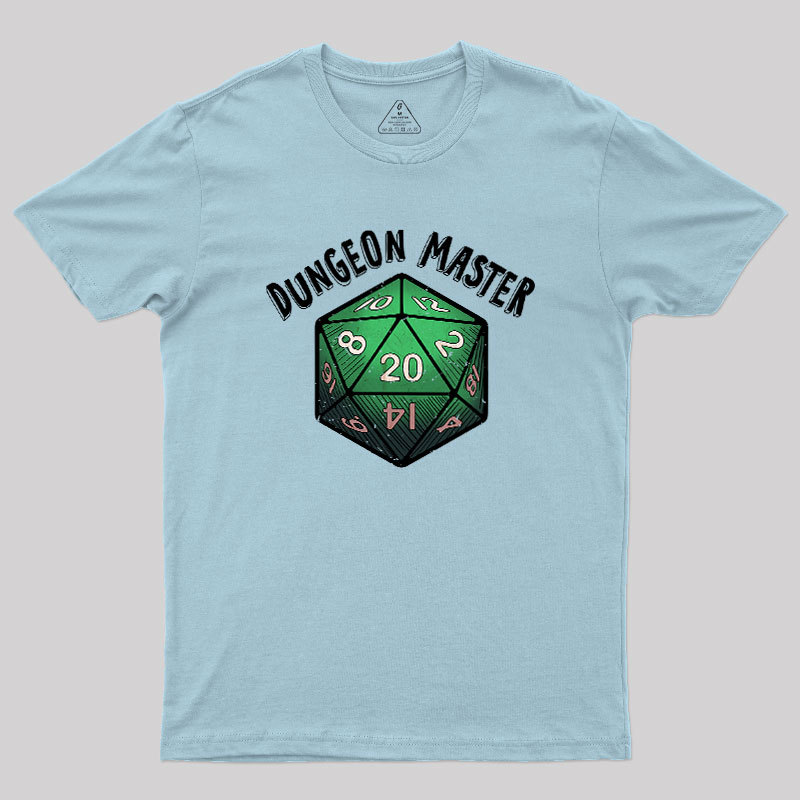Magic Dice Green Geek T-Shirt