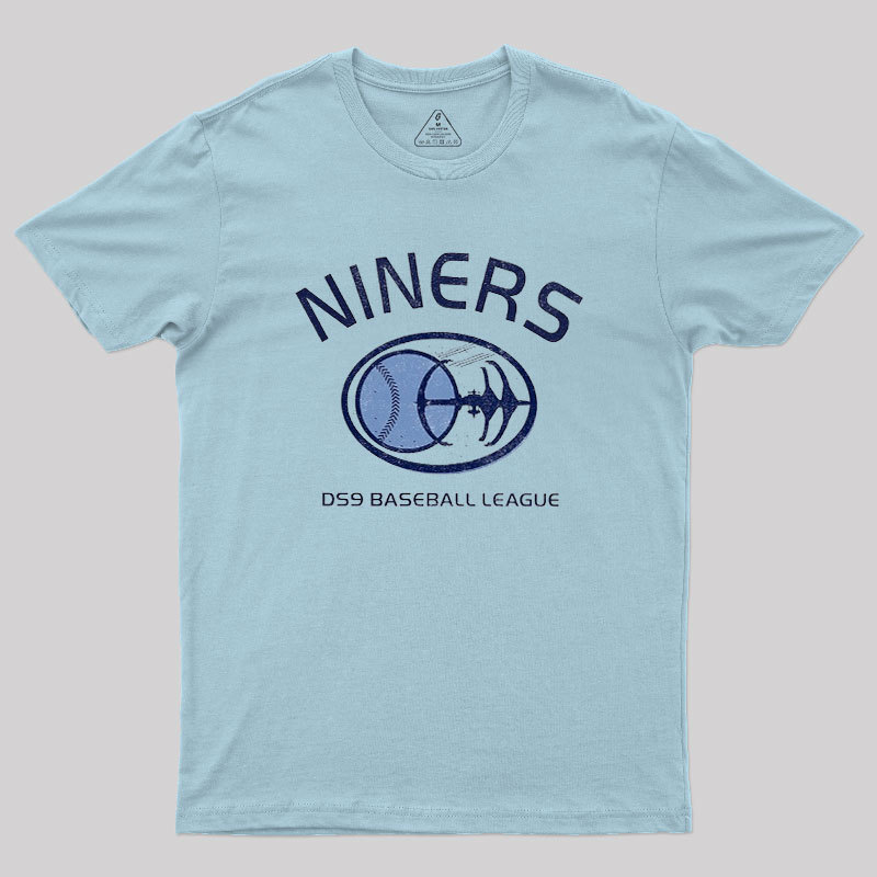 Deep Space Nine Niners DS9 Baseball League Geek T-Shirt