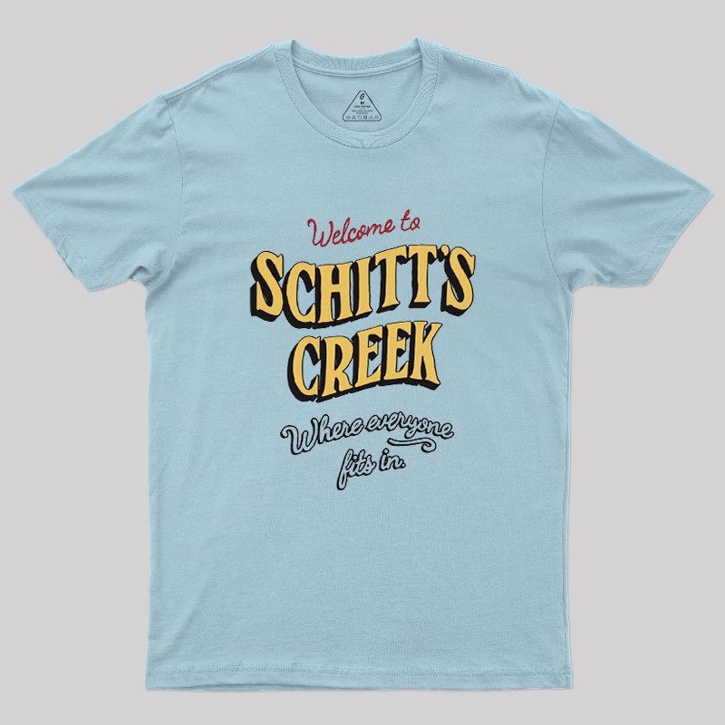 Schitt's Creek Welcome Sign Geek T-Shirt