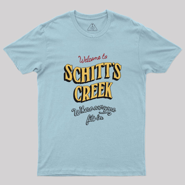 Schitt's Creek Welcome Sign Geek T-Shirt
