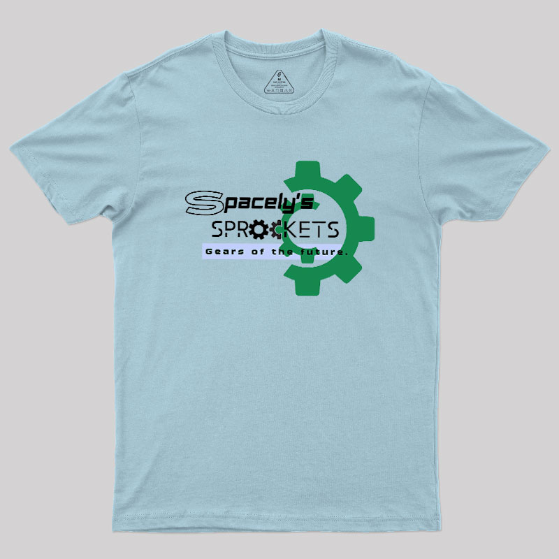 Spacely's Sprockets Futuristic-Retro Geek T-Shirt