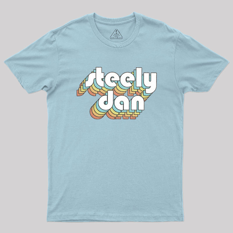 Steely Dan Retro Faded-Style Geek T-Shirt