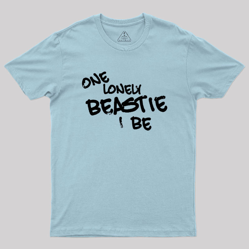 One Lonely Beastie I Be Geek T-Shirt