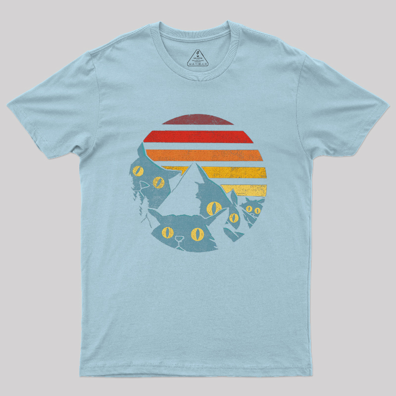 Meowntains Geek T-Shirt