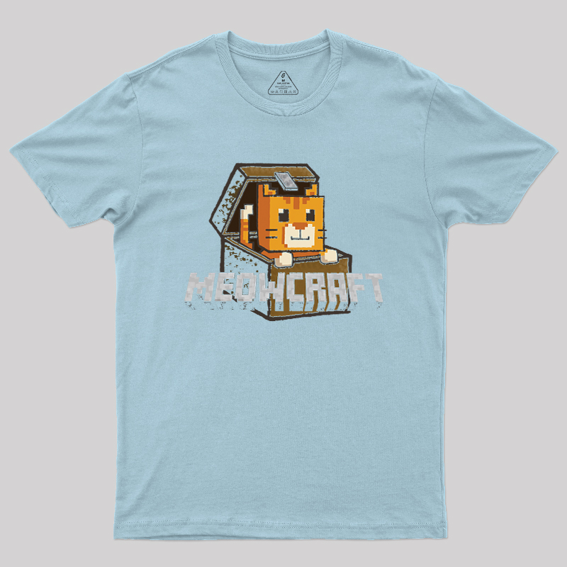 Meowcraft Geek T-Shirt