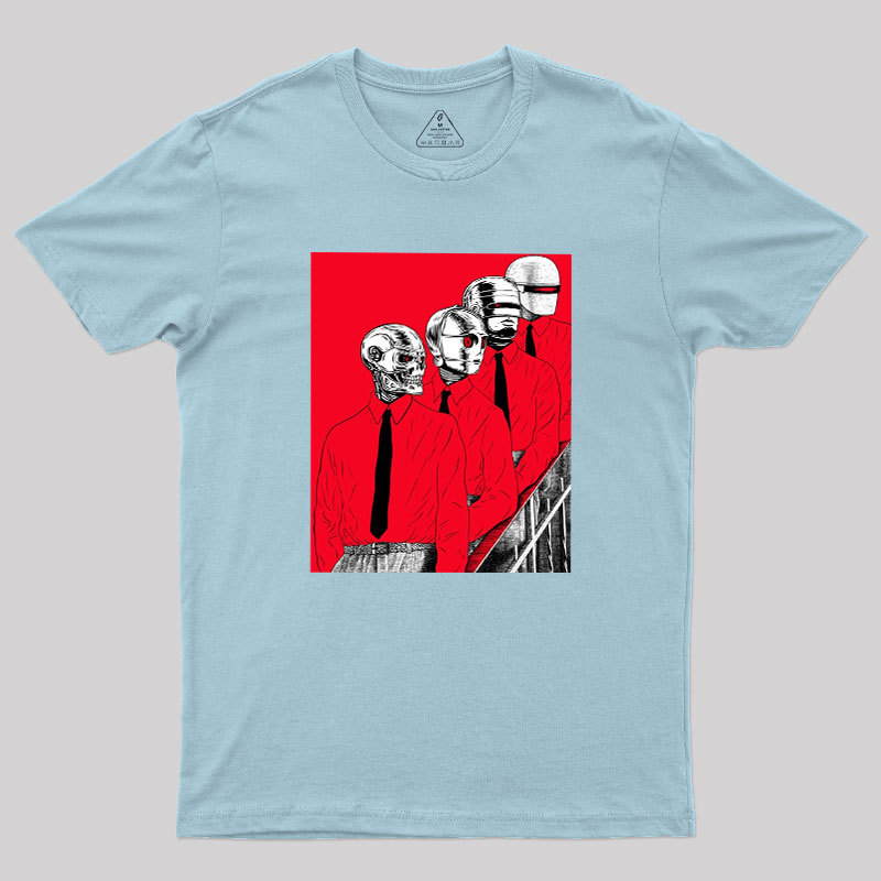 The Man Machines Geek T-Shirt