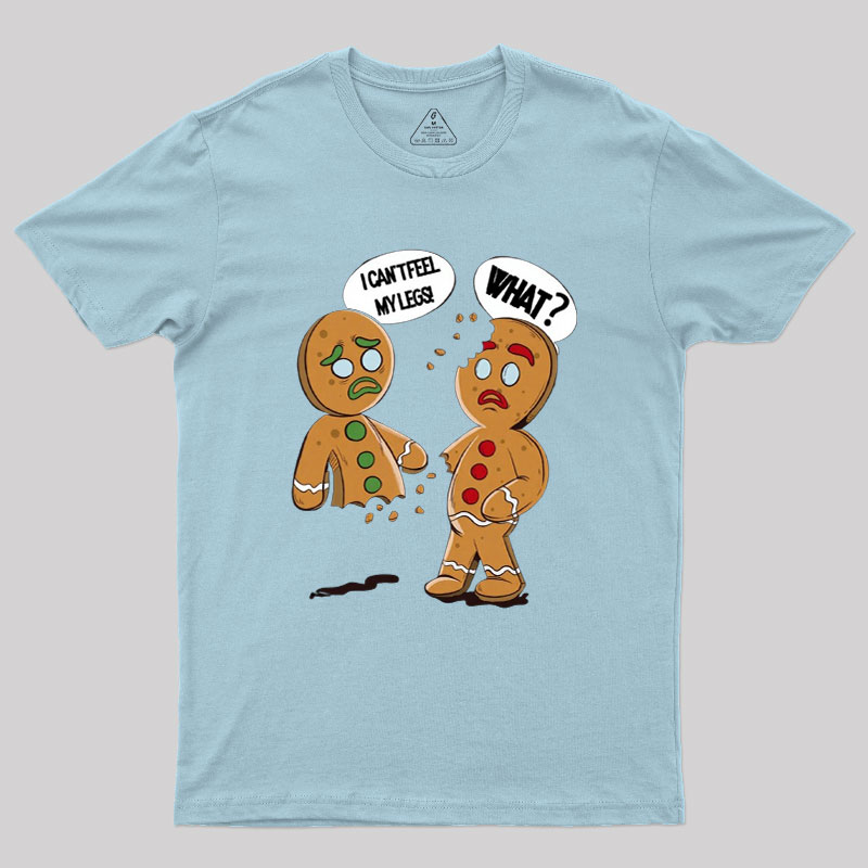 Funny Gingerbread Christmas Geek T-Shirt