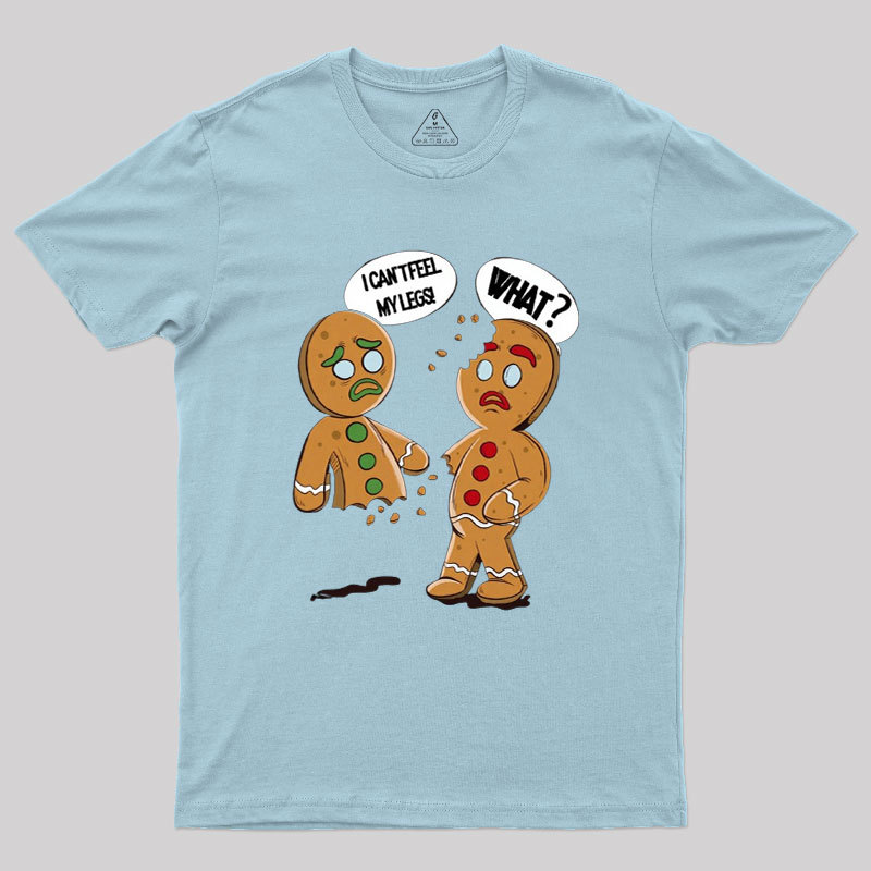 Funny Gingerbread Christmas Geek T-Shirt