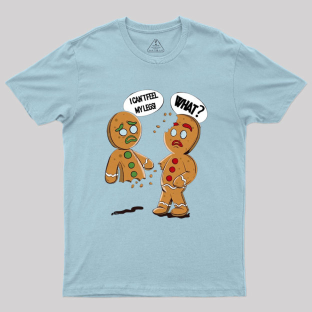 Funny Gingerbread Christmas Geek T-Shirt